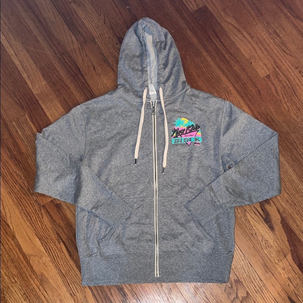 New Kids On The Block Zip Up Hoodie